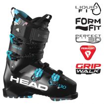 Горнолыжные ботинки Head FORMULA 130 LV GW  black-speed blue - 30.5 см (Eur. 46.5)